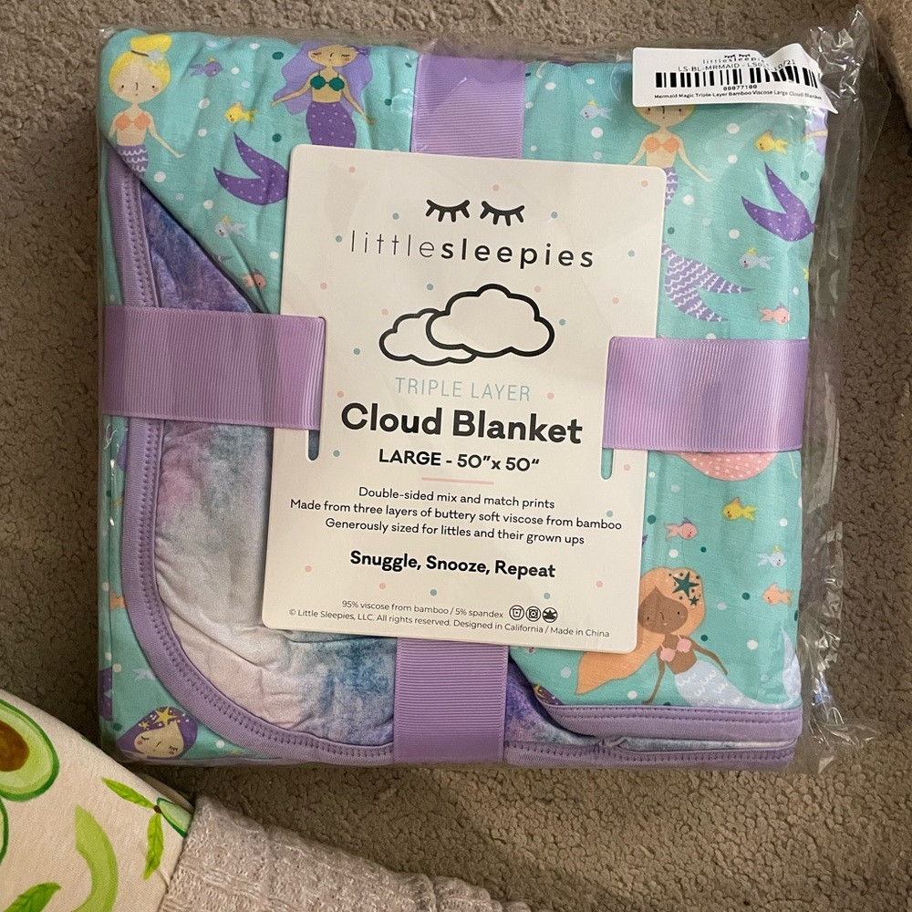 Little Sleepies Mermaid Magic Cloud